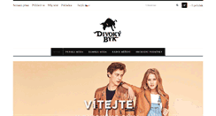 Desktop Screenshot of divokybyk.cz
