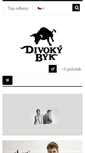 Mobile Screenshot of divokybyk.cz